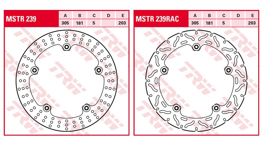 BMW K1200RS & K1200GT (1997-2005) Bremsscheiben vorne Retrofit