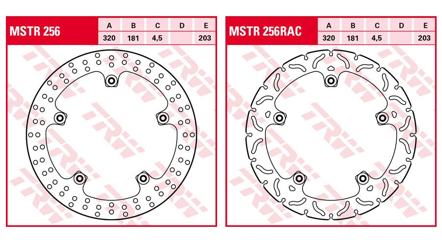 BMW R1200S & HP2 Sport Bremsscheiben vorne Rivet Pack