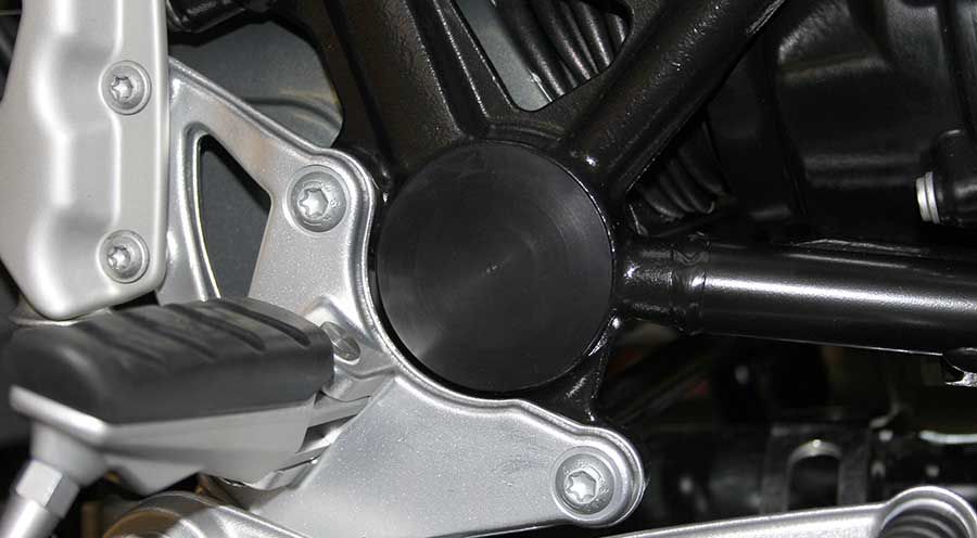 BMW R nine T Schwingenlagerabdeckung rechts