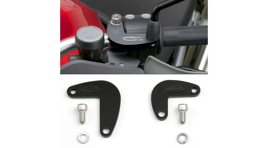 BMW R1200GS (04-12), R1200GS Adv (05-13) & HP2 ZTechnik Spiegelverbreiterungen Adventure
