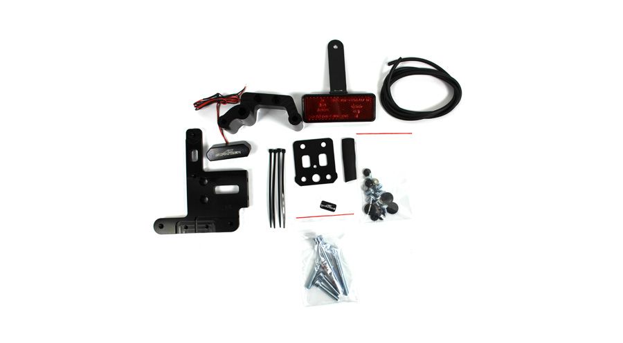 BMW R nine T Seitlicher Kennzeichenhalter