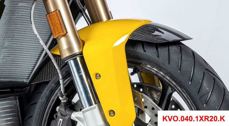 BMW S 1000 XR (2020- ) Carbon Kotflügel vorne für lackierten Original-Kotflügel