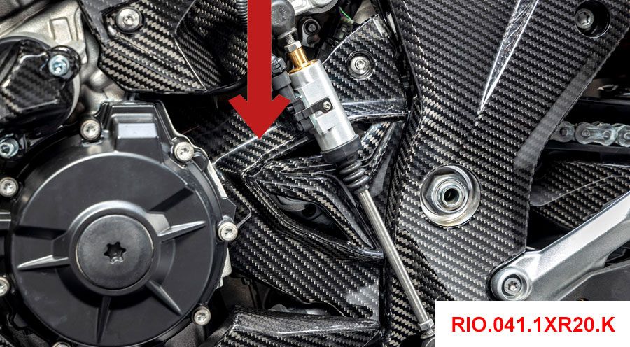 BMW S 1000 XR (2020- ) Carbon Ritzelabdeckung