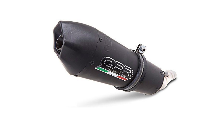 BMW R 1200 RT, LC (2014-2018) GPR Slip On Auspuff GPE Anniversary Black Titanium