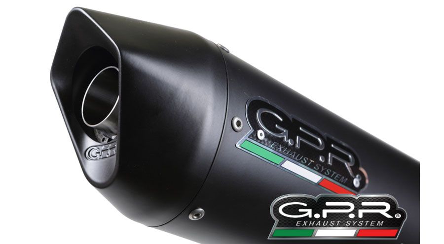 BMW F900XR GPR Slip On Auspuff Furore Nero
