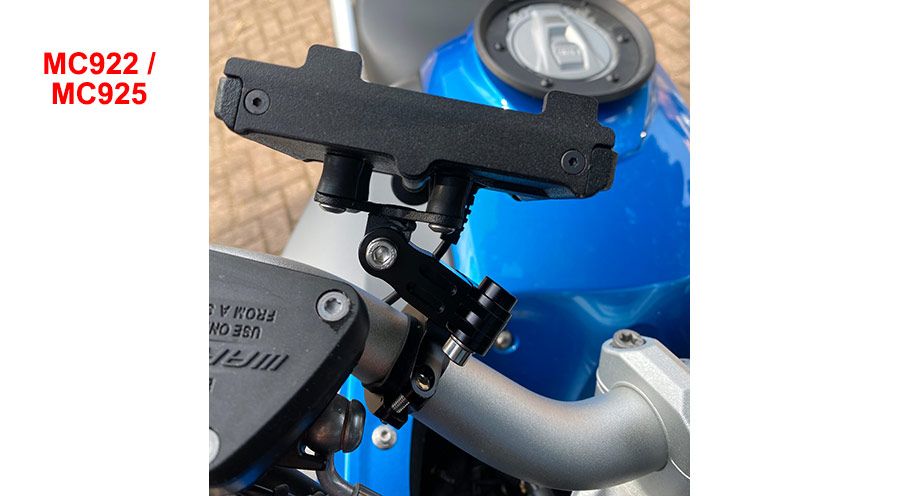 BMW K 1600 B Smartphone-Halterung inkl. drahtlosem Ladeanschluss