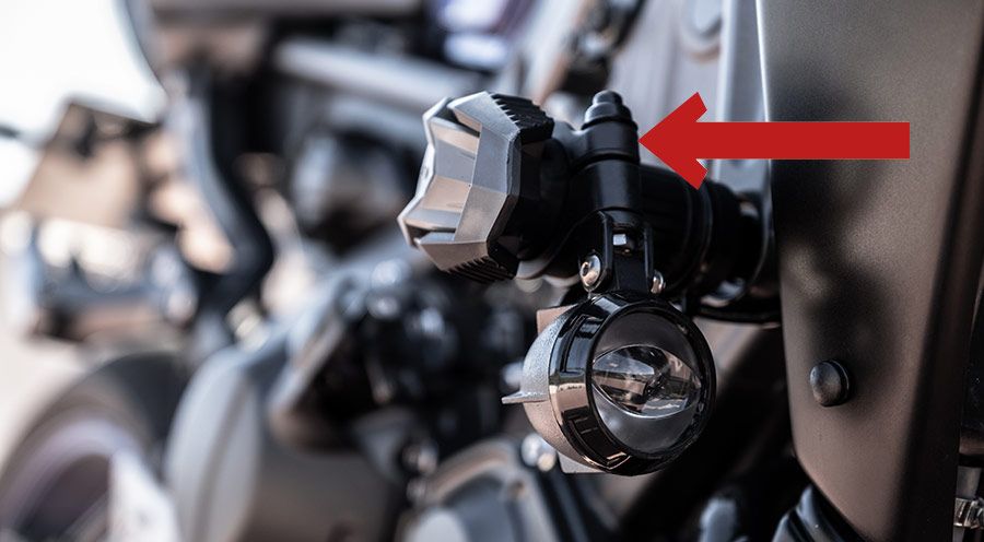 BMW F900R Montagekit Zusatzscheinwerfer Beam 2.0