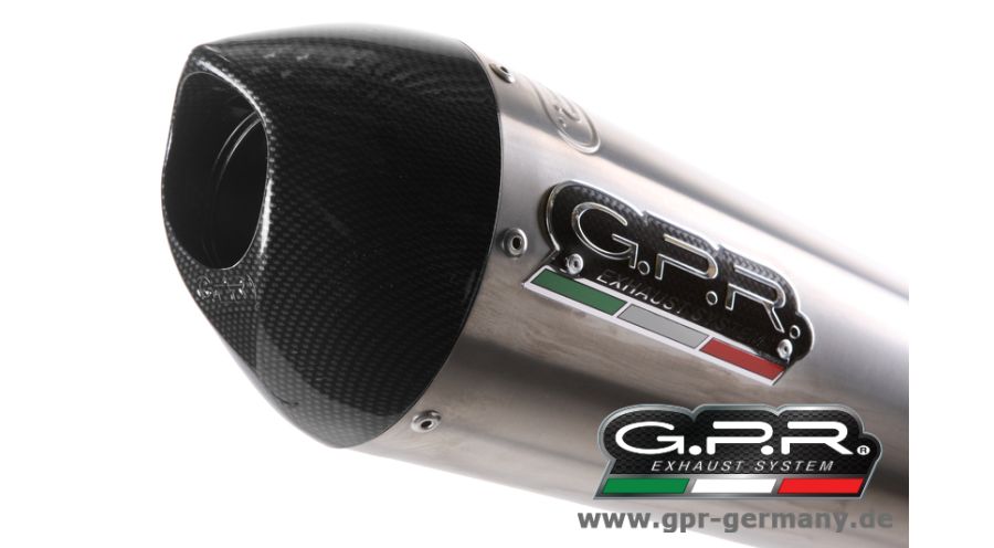 BMW R 1200 R, LC (2015-2018) GPR Slip On Auspuff GPE Anniversary Titanium