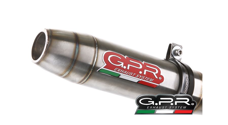 BMW S1000R (2014-2020) GPR Slip On Auspuff DEEPTONE INOX Edelstahl