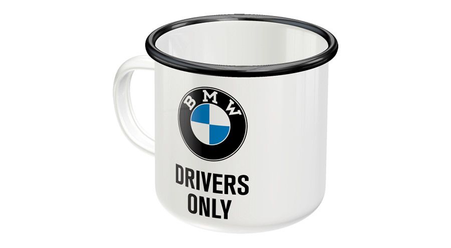 BMW R1300GS & Adventure Emaille-Becher BMW Drivers Only