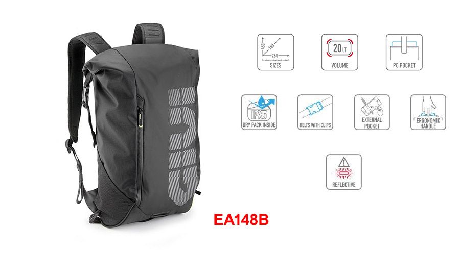 BMW R1100RT, R1150RT Wasserdichter Rucksack 20L