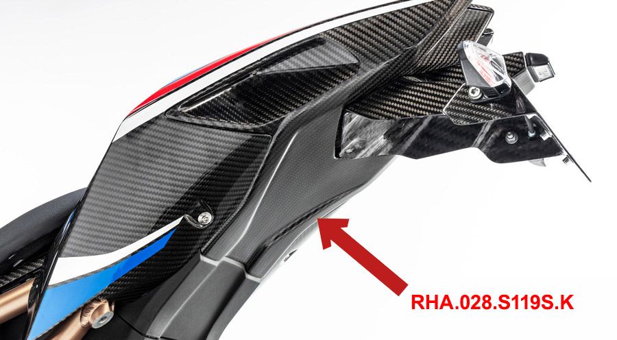 BMW S1000RR (2019- ) Heck Unterteil