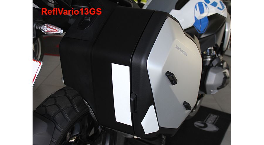 BMW R1300GS Reflektierende Folien