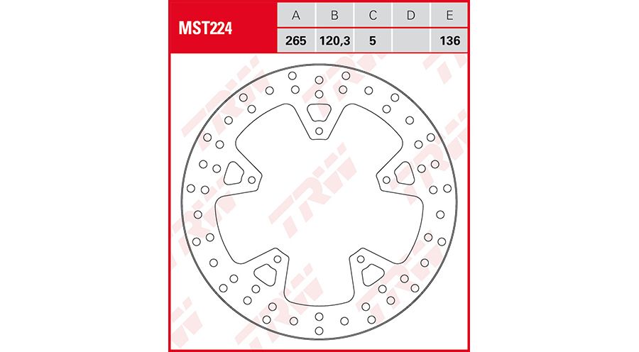 BMW S 1000 XR (2020- ) Bremsscheibe hinten