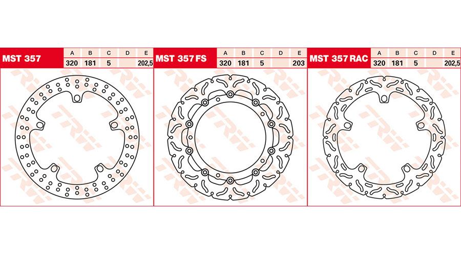 BMW S1000RR (2009-2018) Bremsscheiben vorne