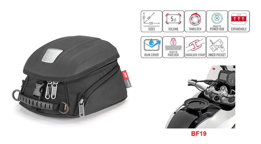BMW G 650 GS Tankrucksack MT505