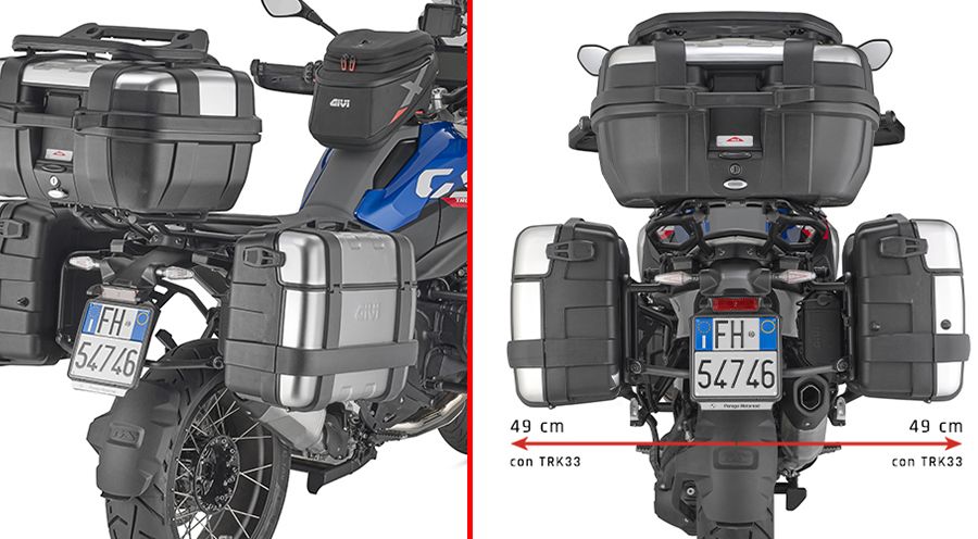 BMW R1300GS & Adventure Seitenkofferhalterung