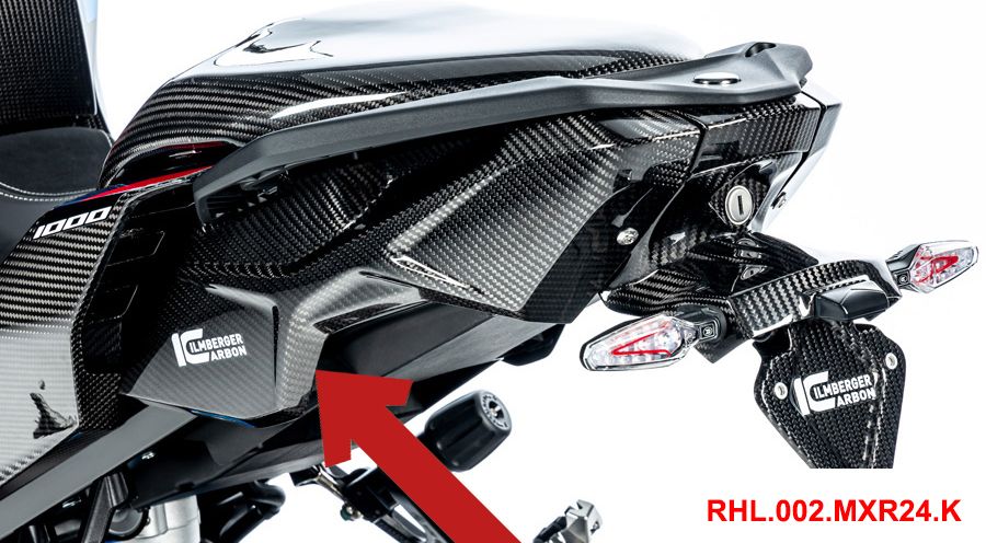 BMW S 1000 XR (2020- ) Carbon Heckrahmencover