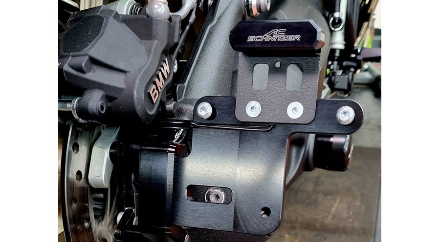 BMW R12nineT & R12 Seitlicher Kennzeichenhalter