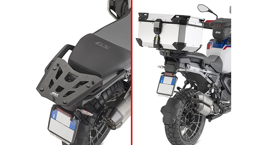 BMW R1300GS & Adventure Topcasehalterung Aluminium