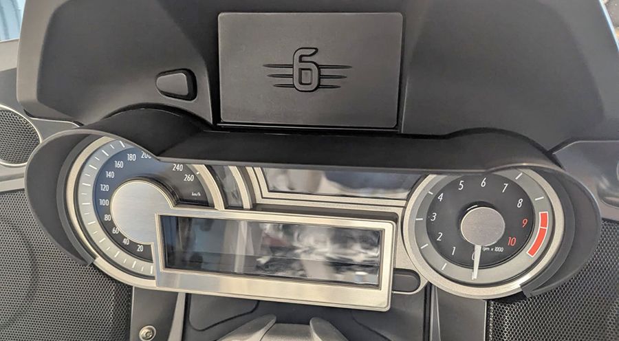 BMW R 1250 RT Blendschutz für Display