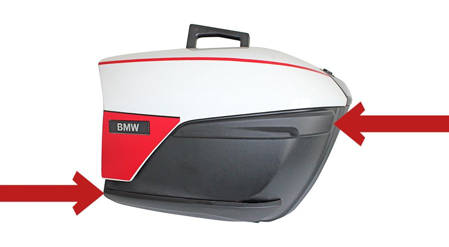 BMW R 1250 RT Schutzleisten für Tourenkoffer
