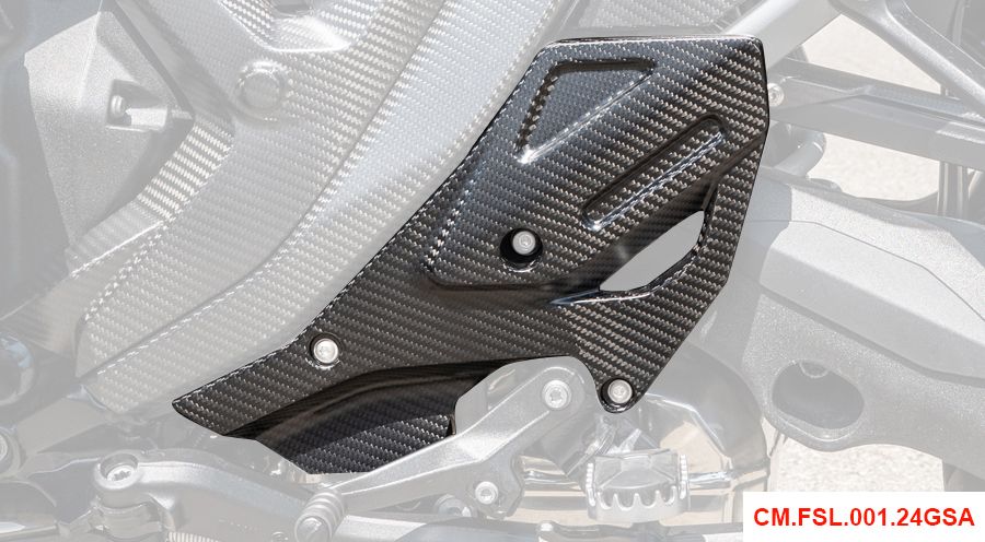 BMW R1300GS & Adventure Carbon Fersenschutz