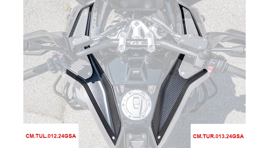 BMW R1300GS & Adventure Carbon Tankabdeckung oben