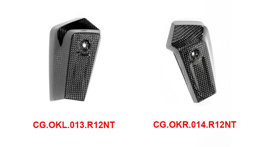 BMW R12nineT, R12, R12S & R12G/S Carbon Ölkühler-Abdeckung