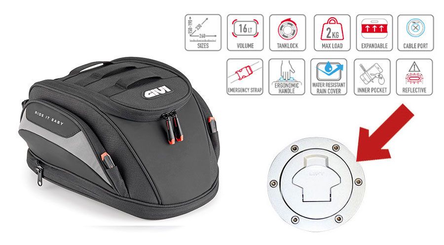 BMW R1200ST Tankrucksack Easy-T