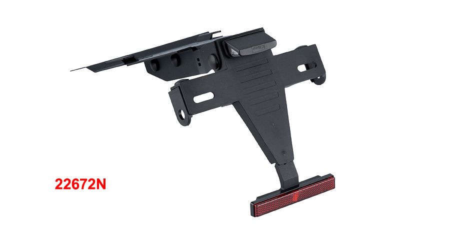 BMW R1300R Kennzeichenhalter