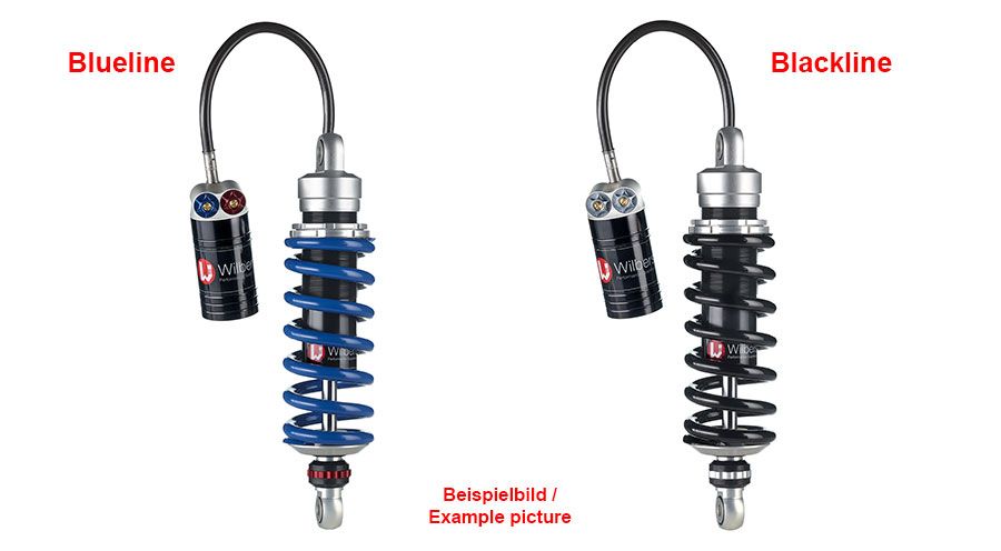 BMW F450GS Wilbers Federbein Typ 641 Competition hinten