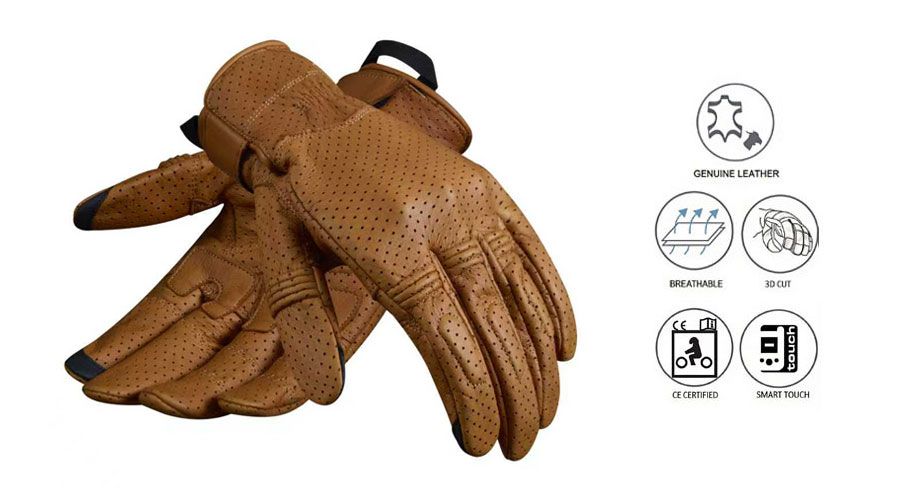 BMW R 80 Modelle Handschuh Ergo Bee cognac