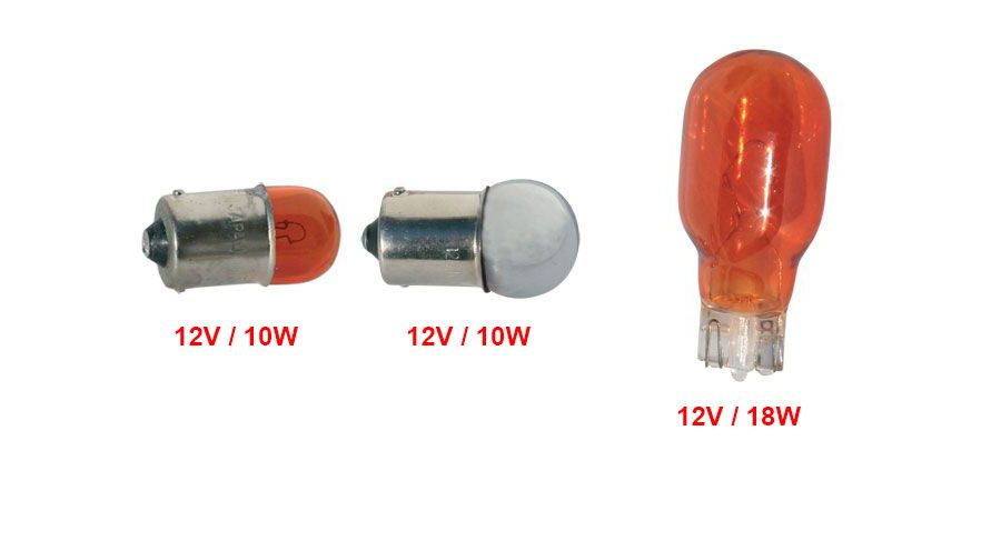 Blinkerbirnen für BMW R1200GS (04-12), R1200GS Adv (05-13) & HP2