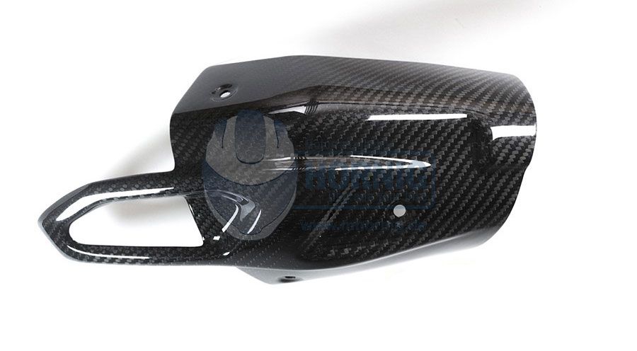 Carbon Hitzeschutz Auspuff - unten für BMW S 1000 XR (2015-2019