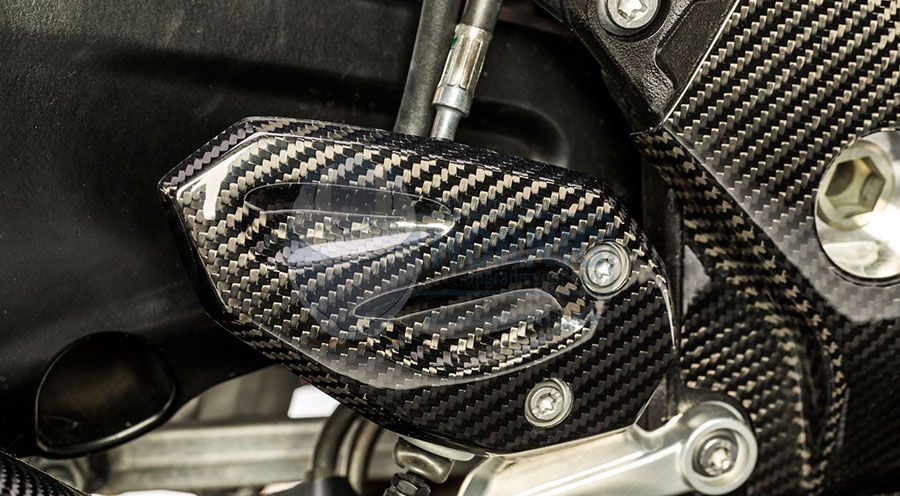 BMW S 1000 XR (2015-2019) Carbon Fersenschutz rechts