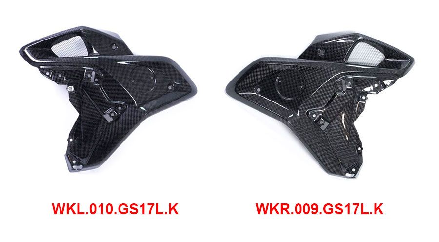BMW R 1200 GS LC (2013-2018) & R 1200 GS Adventure LC (2014-2018) Carbon Luftführung