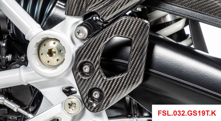 BMW R 1250 GS & R 1250 GS Adventure Carbon Fersenschutz links