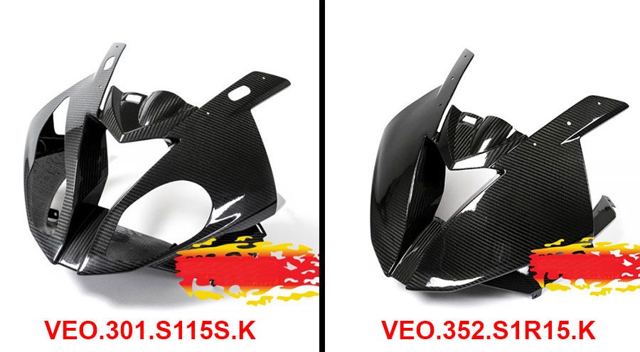 BMW S1000RR (2009-2018) Front Verkleidung