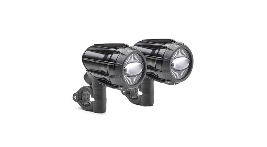 Zusätzliche LED-Scheinwerfer für BMW R1200GS (04-12), R1200GS Adv (05-13) &  HP2