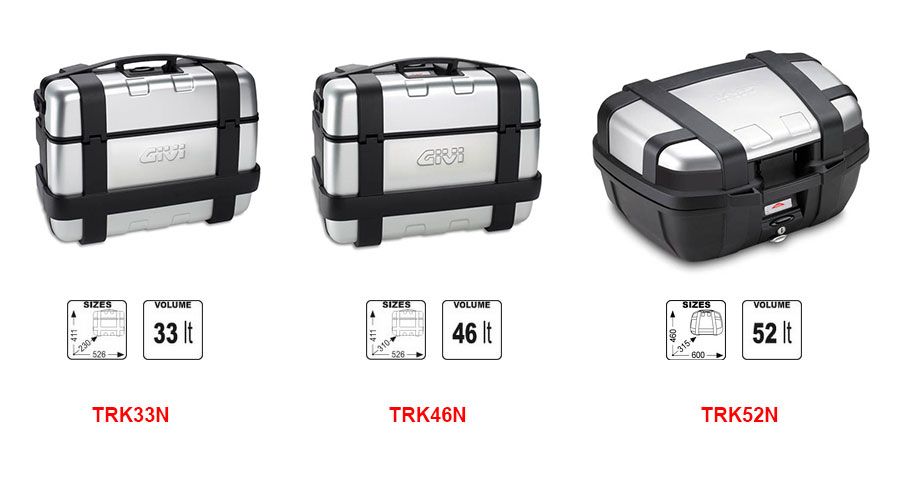 BMW F650GS (08-12), F700GS & F800GS (08-18) GIVI Trekker Koffer