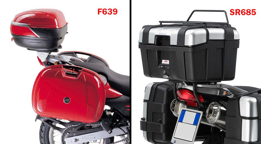 BMW F 650, CS, GS, ST, Dakar (1994-2007) Topcasehalterung
