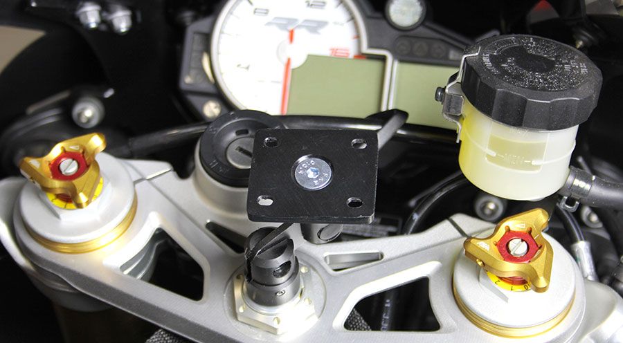 BMW S1000RR (2009-2018) GPS Halterung mit Platte