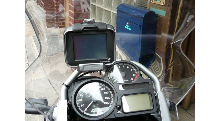 BMW R1200GS (04-12), R1200GS Adv (05-13) & HP2 GPS Halterung (TomTom/Zumo)
