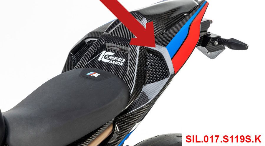 BMW S1000RR (2019- ) Carbon Heckverkleidung