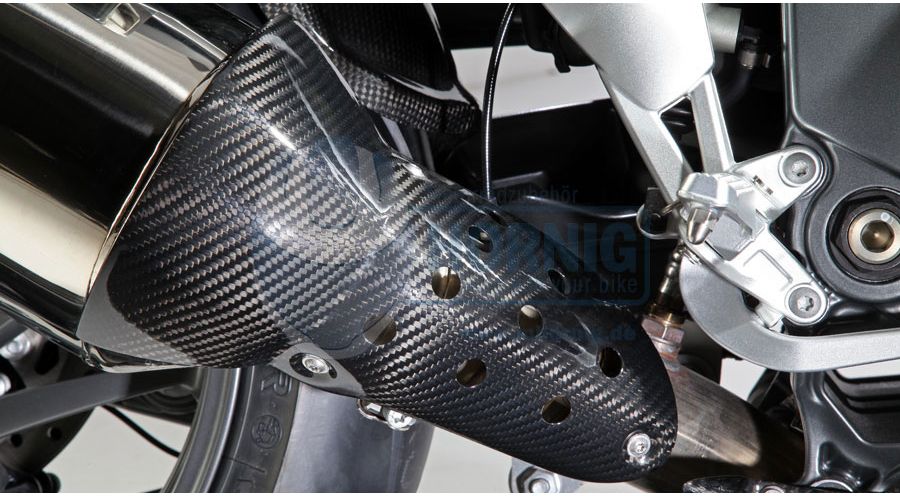 Carbon Auspuffhitzeschutz für BMW K1300R Motorradzubehör