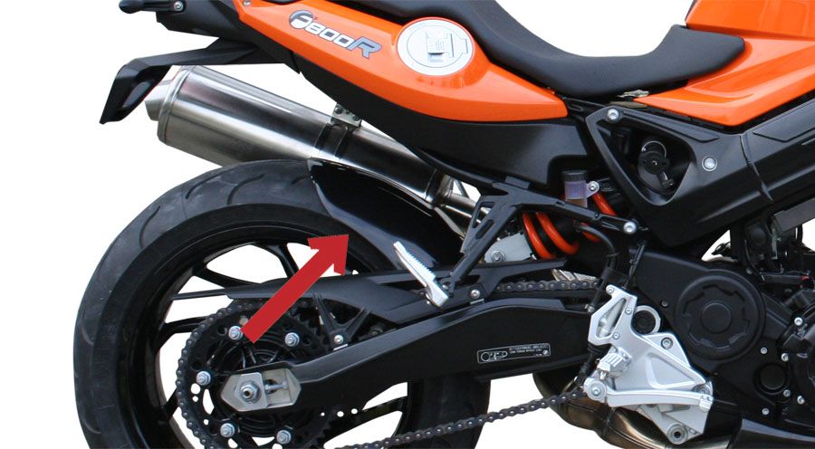 BMW F800R Kotflügel hinten
