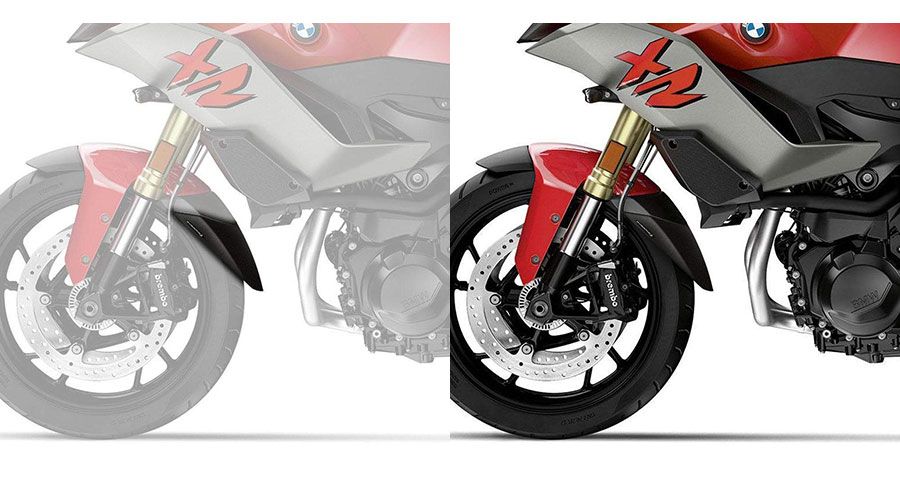 BMW F900XR Kotflügelverlängerung