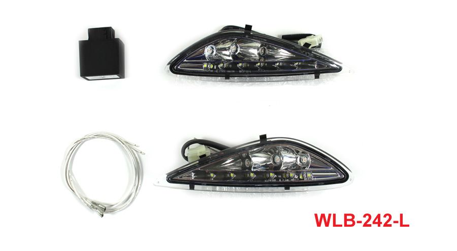 BMW R1100S LED-Blinker mit Zulassung vorne