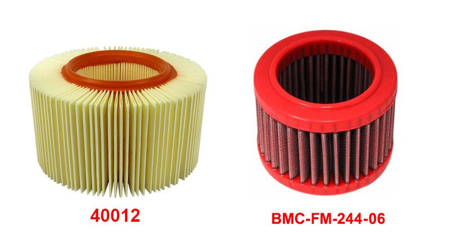 BMW R850R, R1100R, R1150R & Rockster Luftfilter